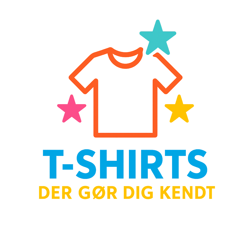 T-shirt der gør dig kendt.